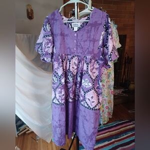 Cute Easy Boho Midi Dress